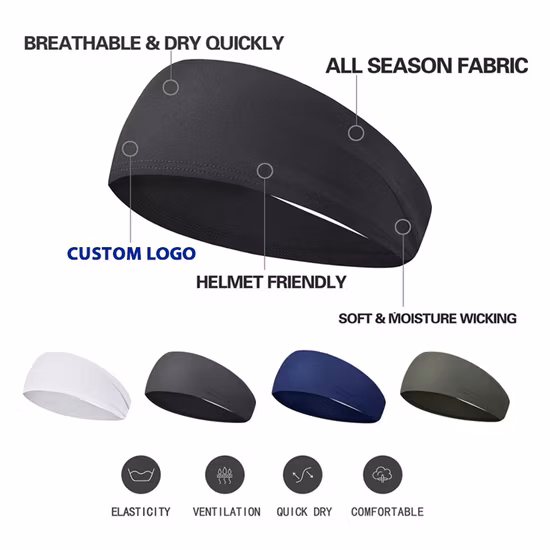 새로운 디자인 피트니스 머리띠 러닝 머리띠 모자를 쓰고 있죠 남자